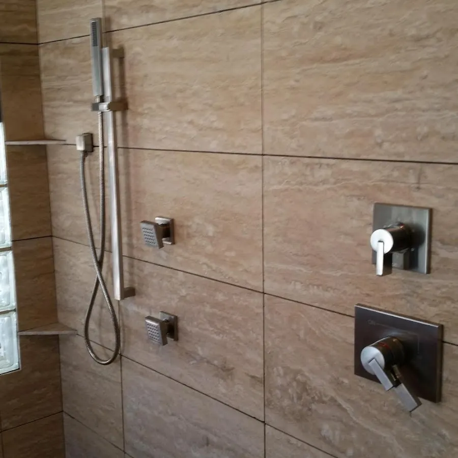 Shower fixture installation for Water Heater Replacement in Ogden